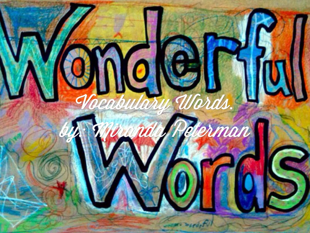 Vocabulary Quiz (ec)