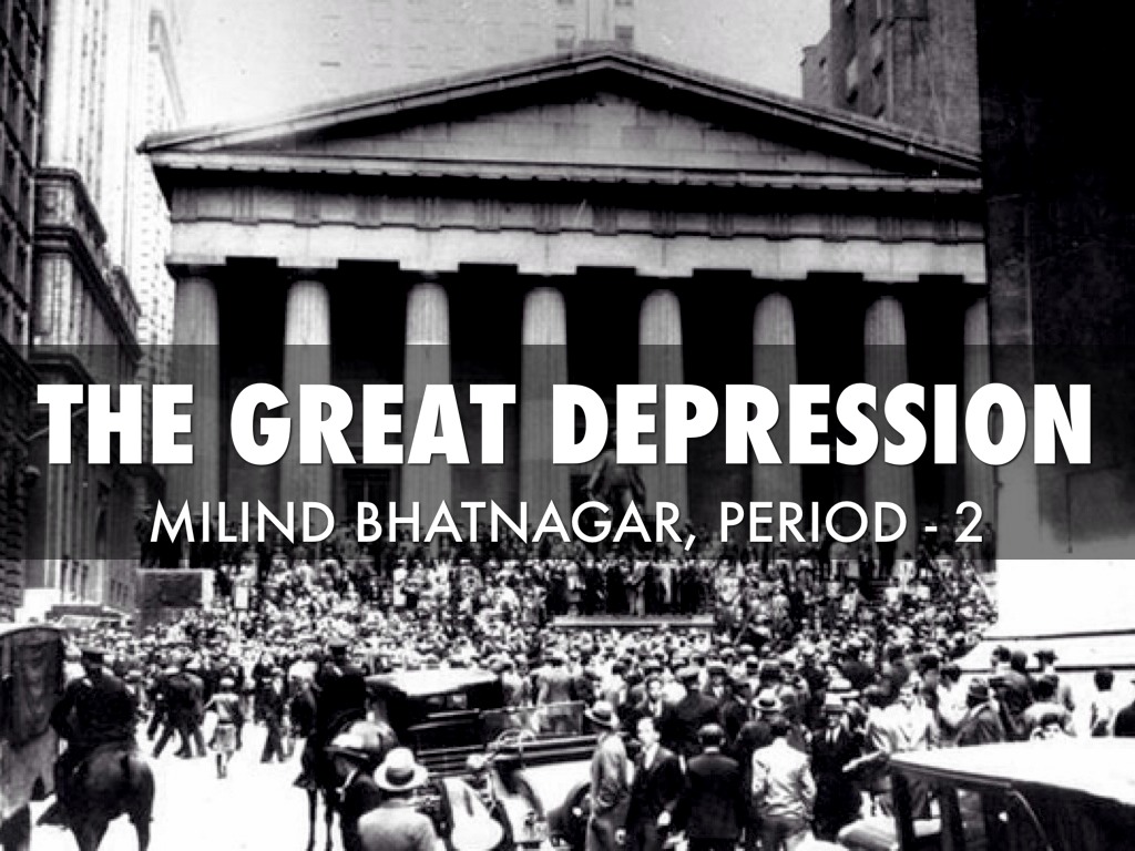 great depreesion The consensus of modern economists is that the tariff made only a minor contribution to the great depression in the us, but a major one in europe. great depreesion The consensus of modern economists is that the tariff made only a minor contribution to the great depression in the us, but a major one in europe.