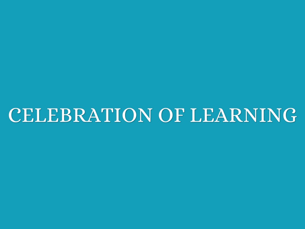 Celebration Of Learning