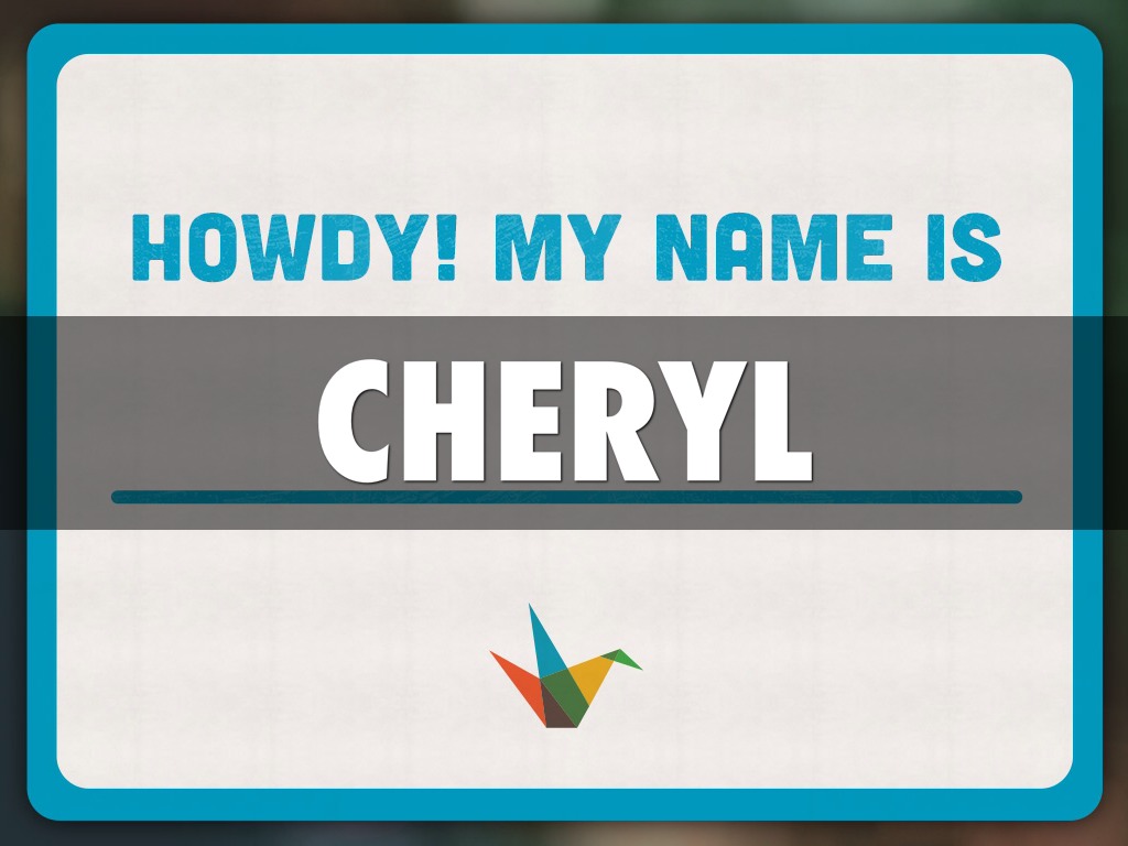 Get Started Cheryl 