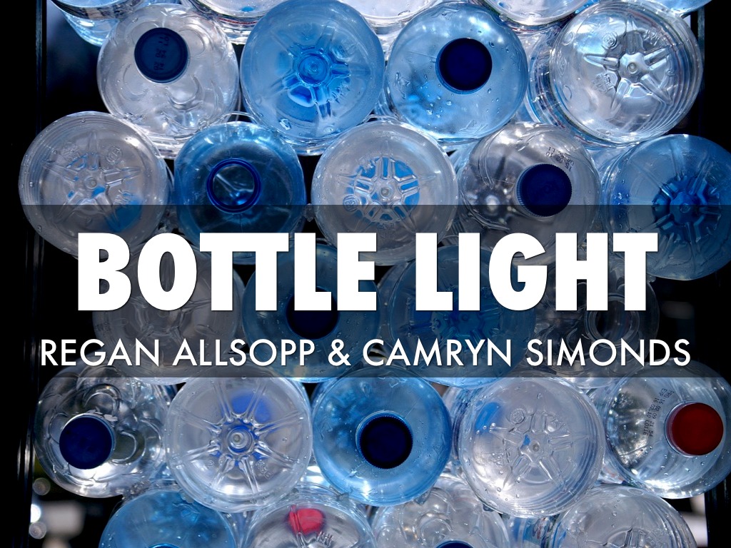 Bottle Light by Regan Allsopp