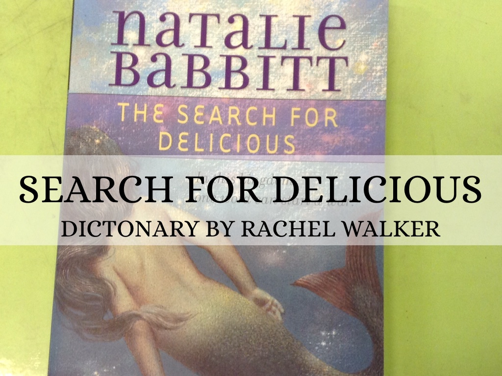 Search For Delicious By Rachel Walker