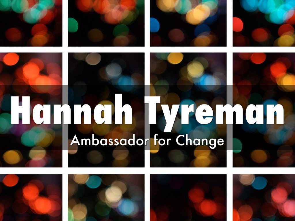 Ambassador For Change