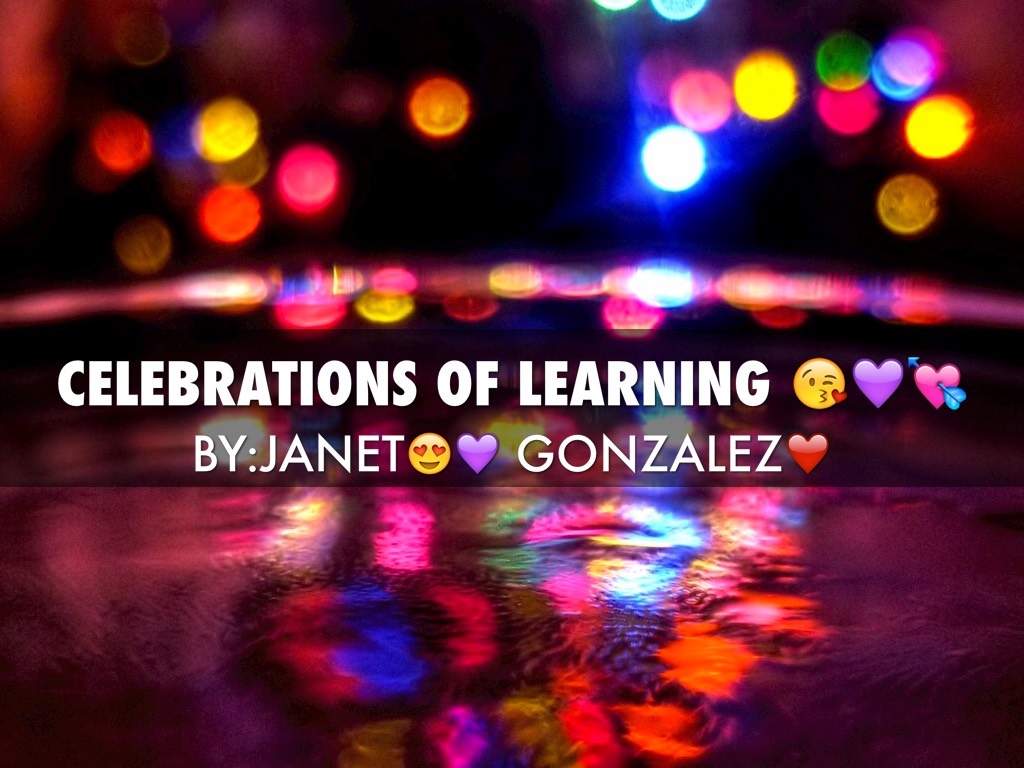 Celebrations Of Learning😘