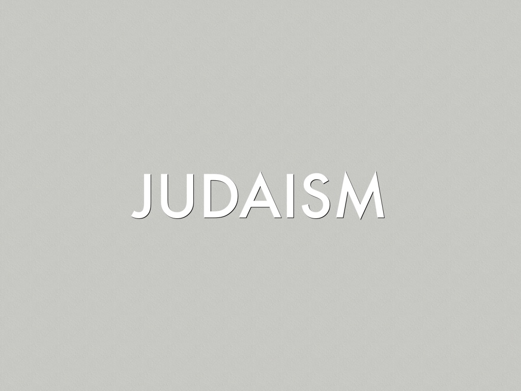 Judaism
