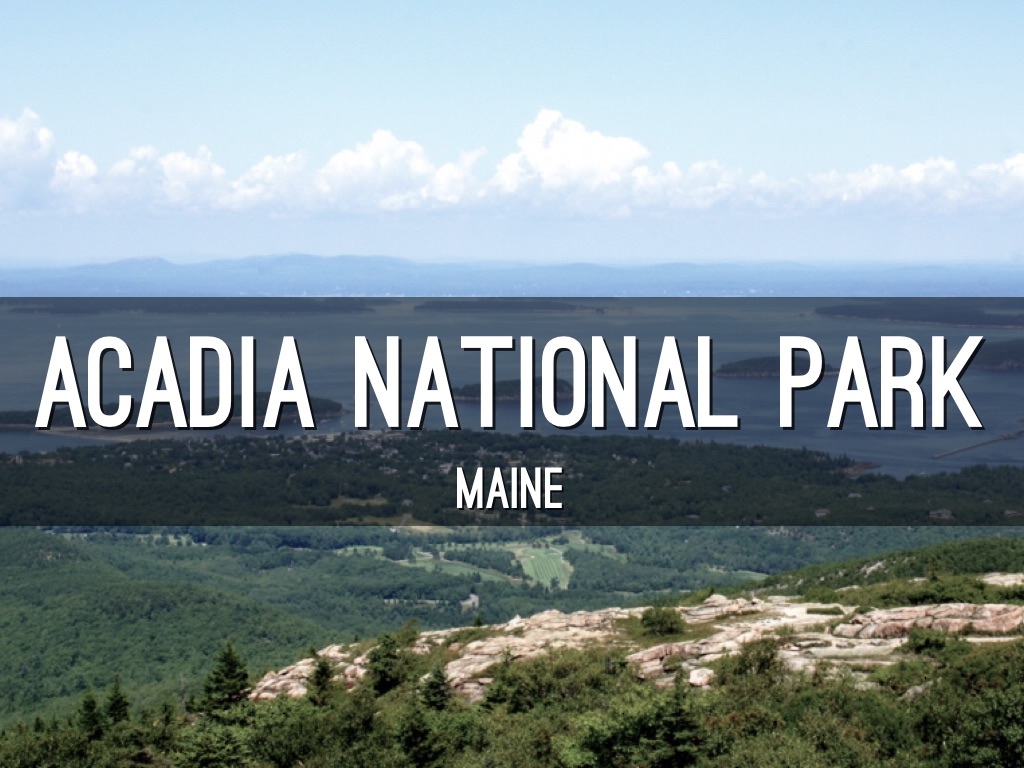 Acadia national park
