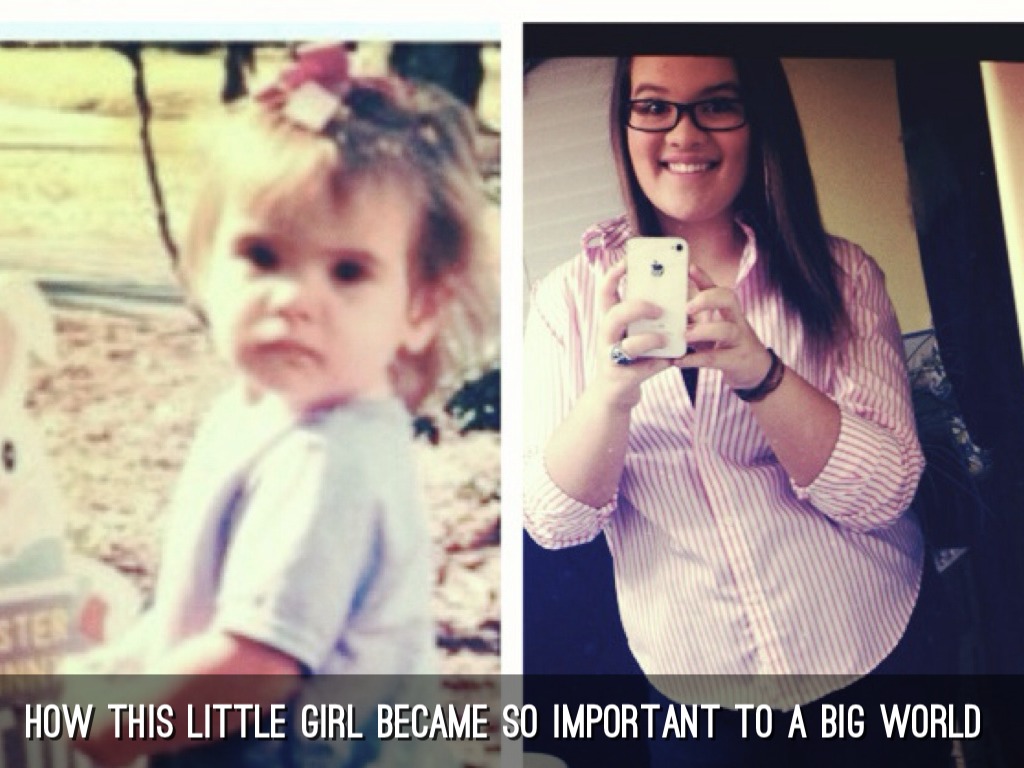 how this little girl became so important to such a big world