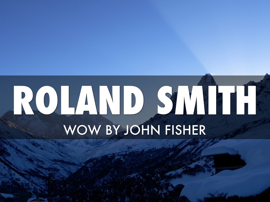 Roland Smith by Rita Fisher