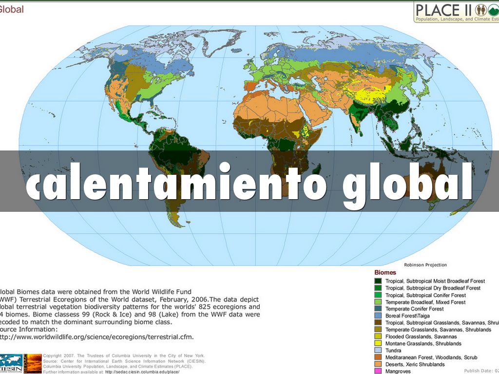 calentamiento global