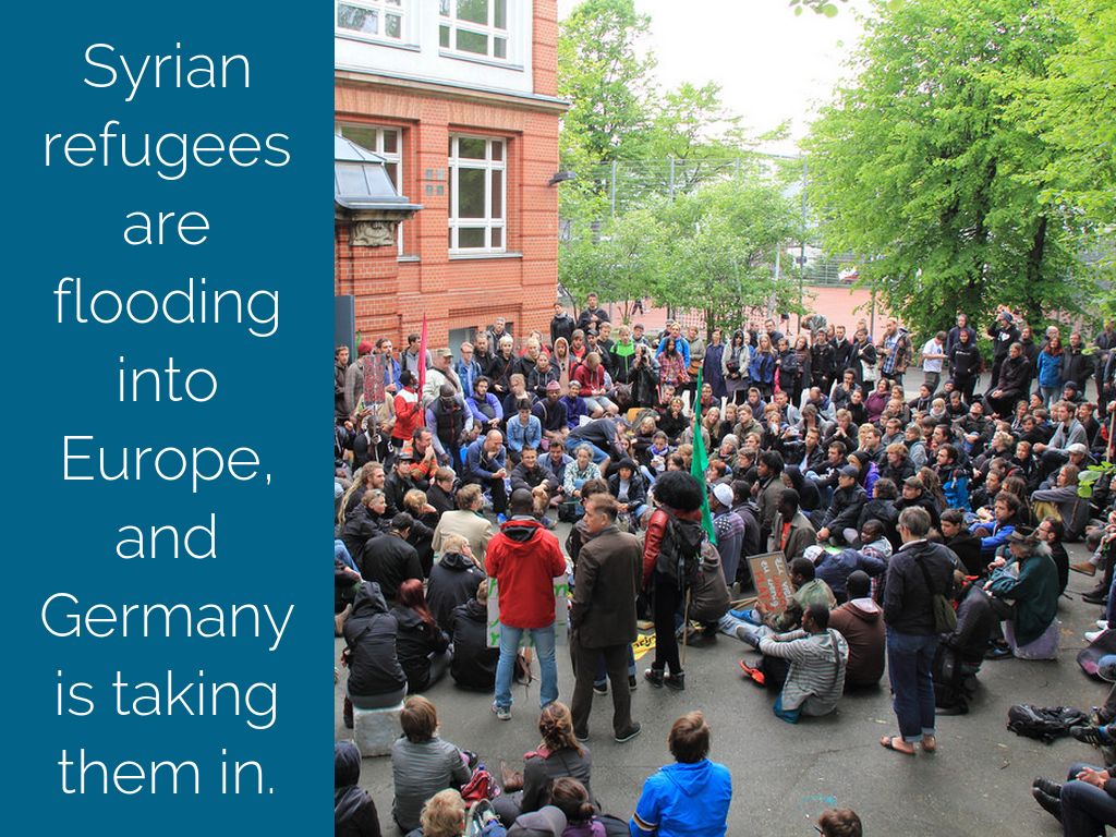 Syria to turkey migration image