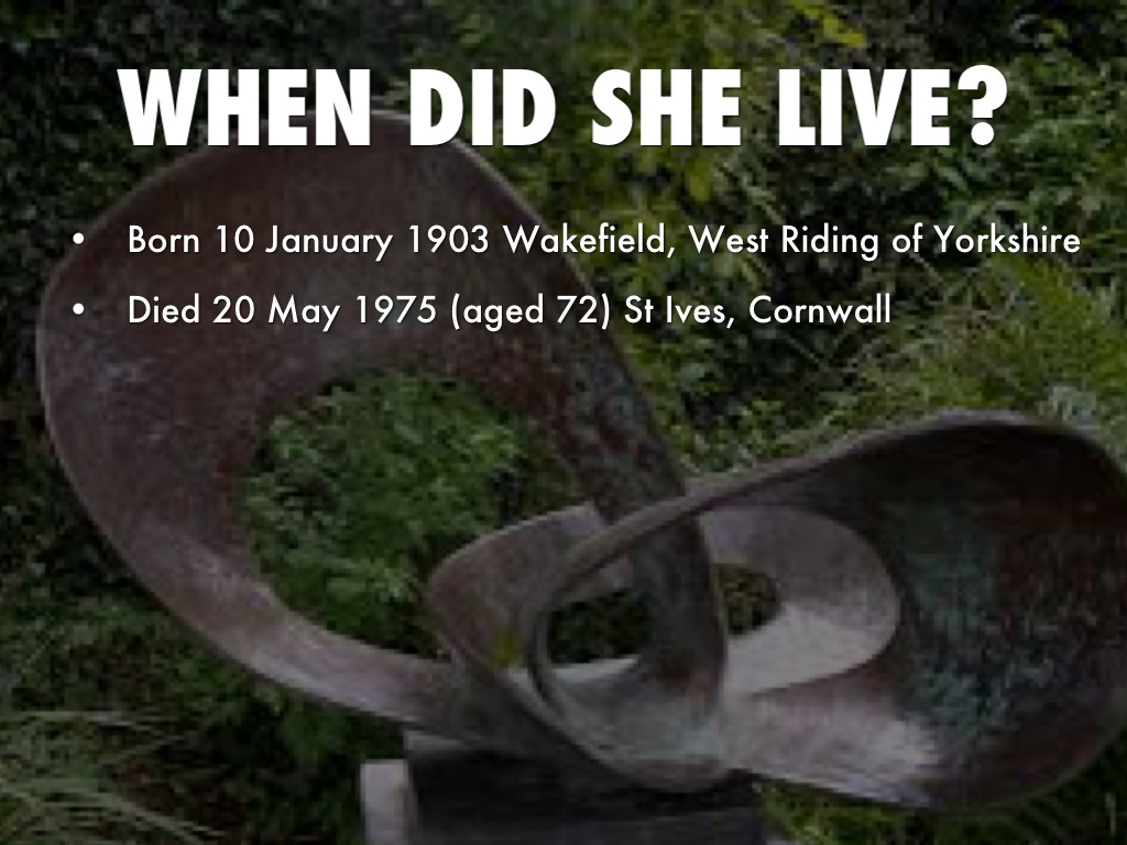 Dame barbara hepworth image