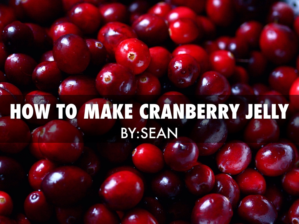 How To Make Crammbery Jelly