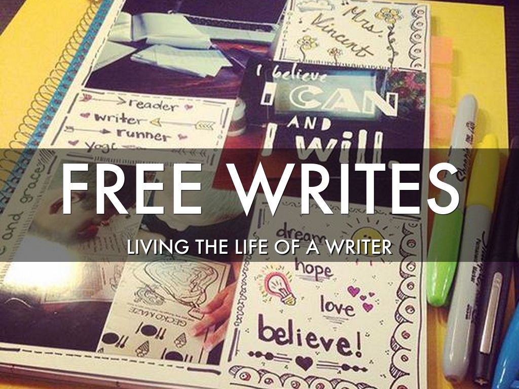 Kopie von Free Write - Writer's Notebooks