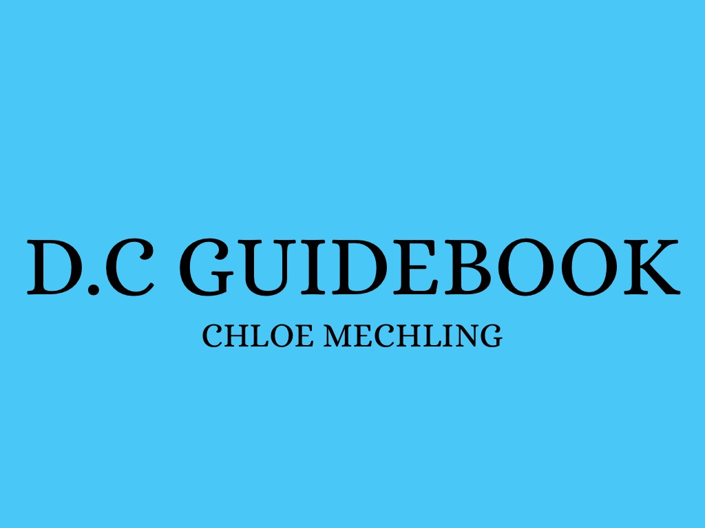 D.C. Guidebook Chloe 