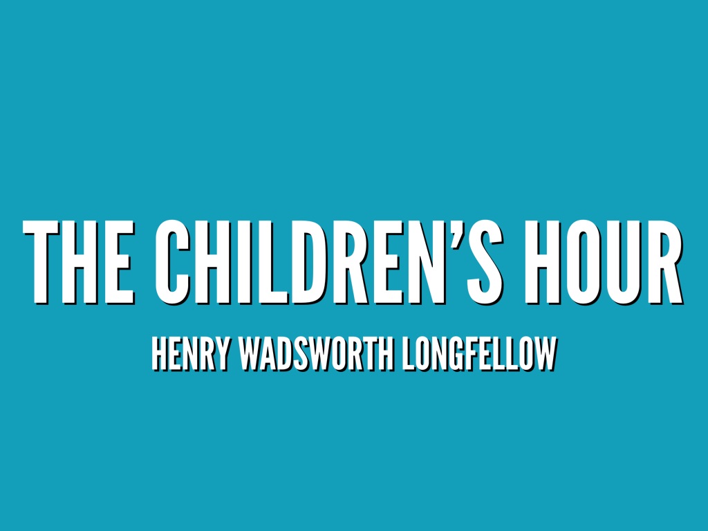 The Children's Hour