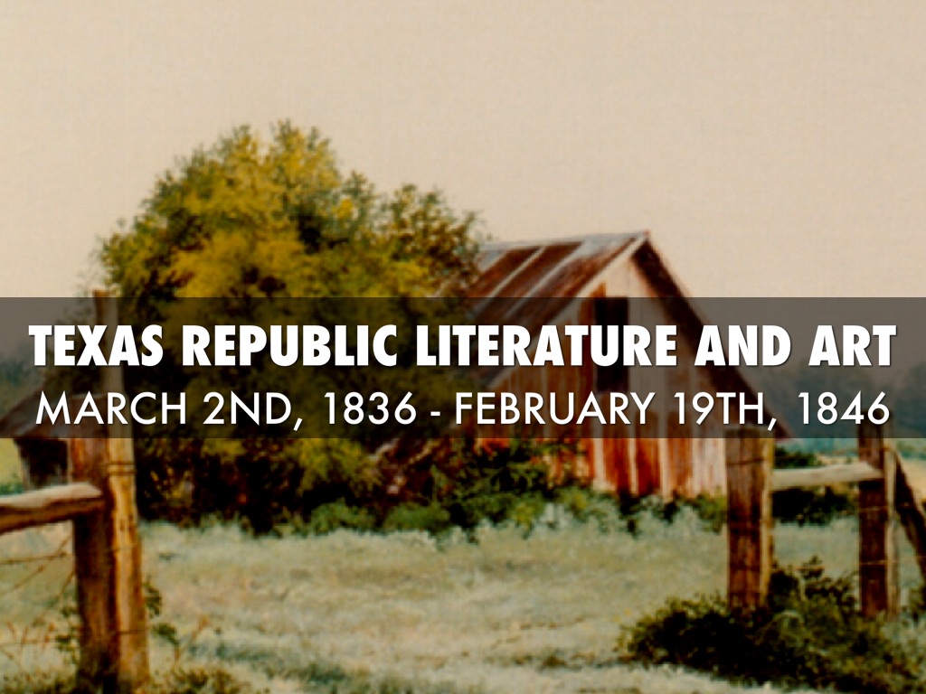 Texas Literature And Art