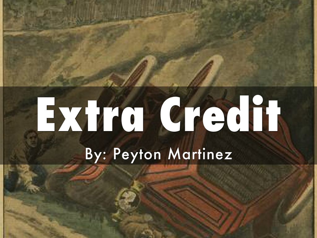 Extra Credit