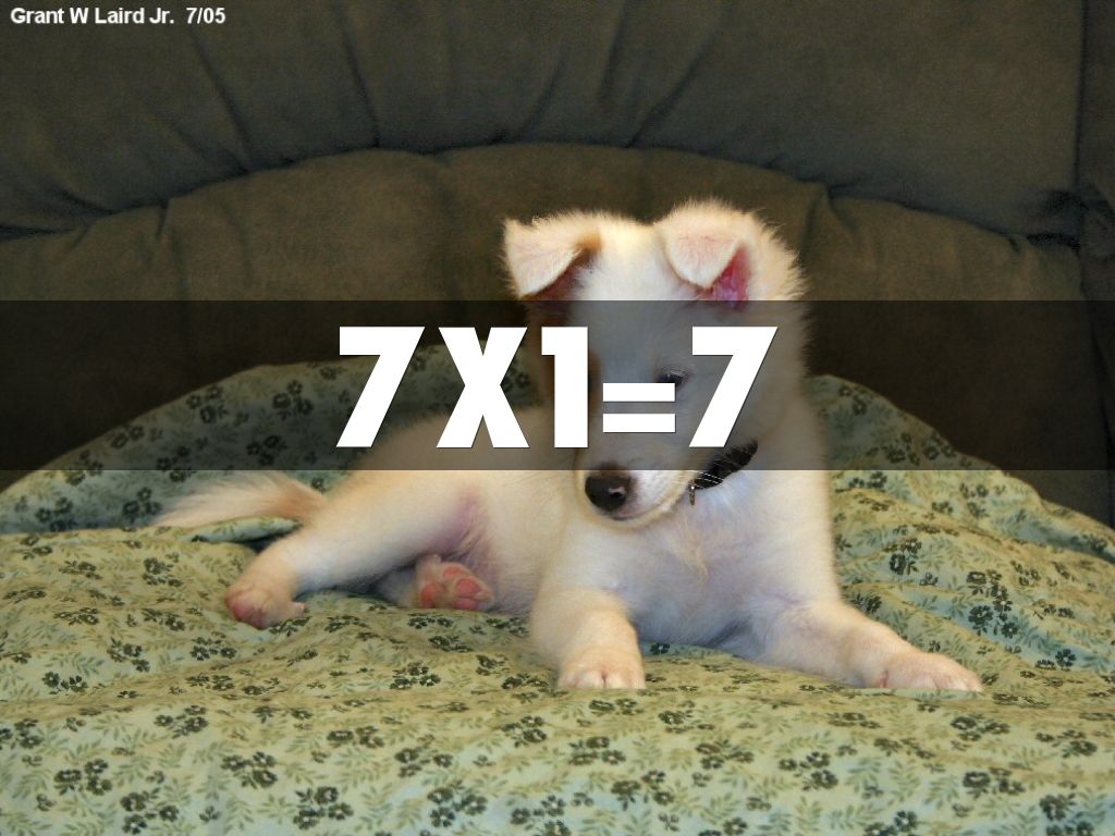 7x1=7