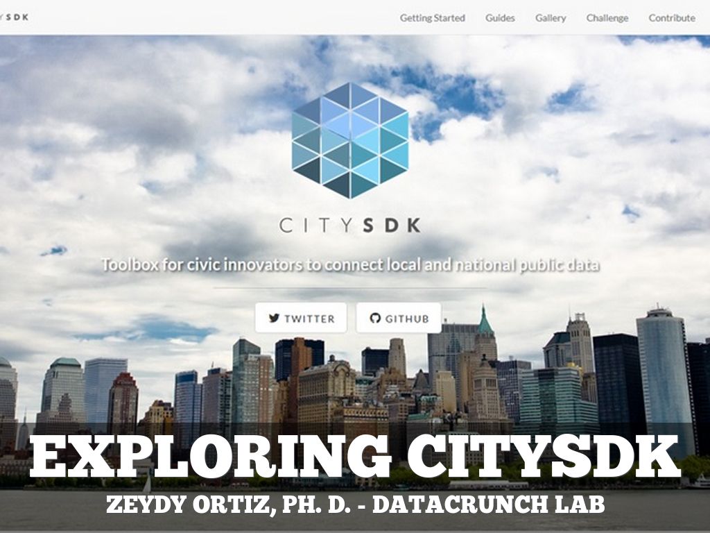 Exploring CitySDK