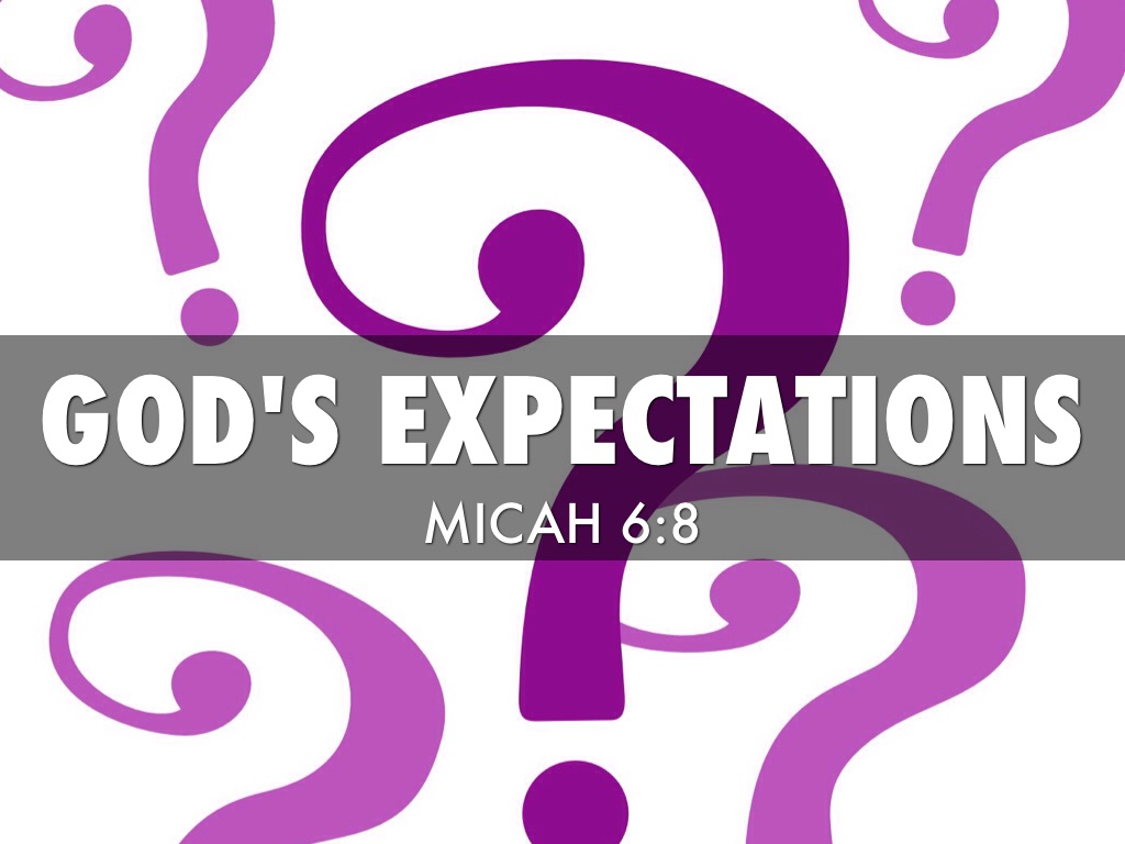 God's Expectations