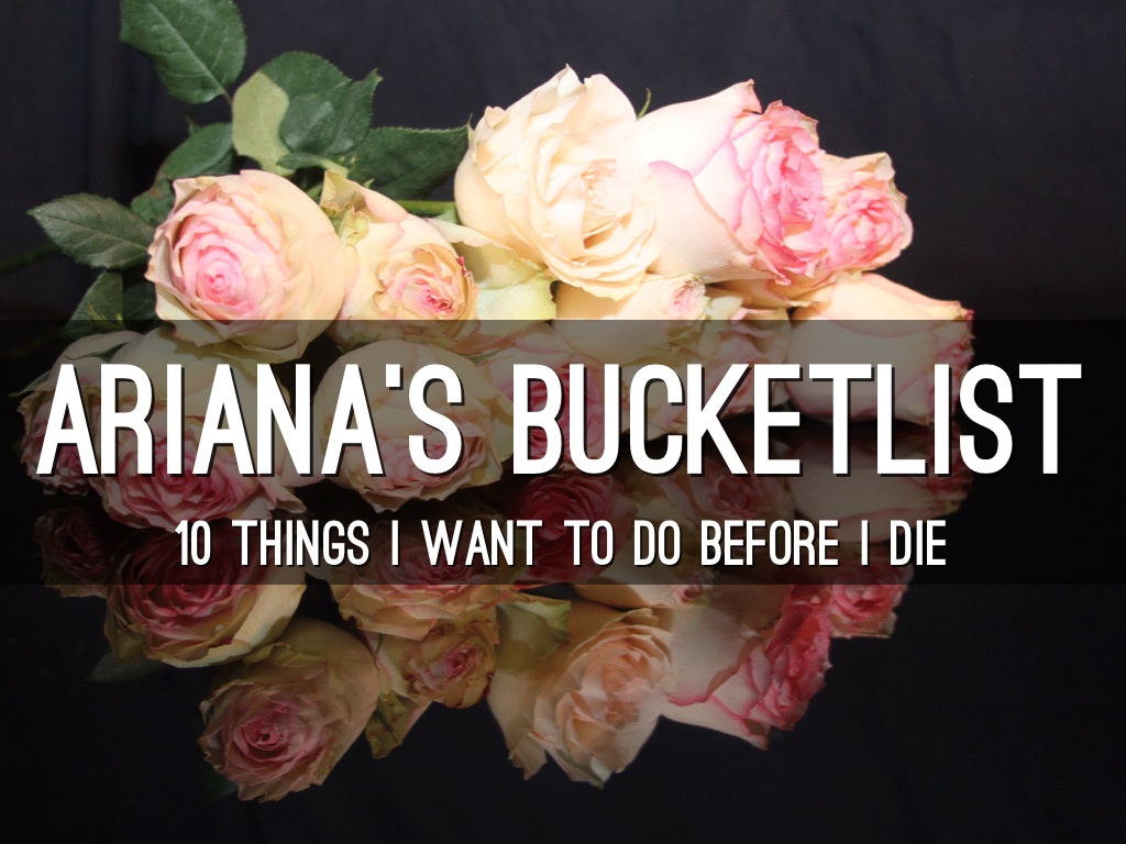 Bucket list