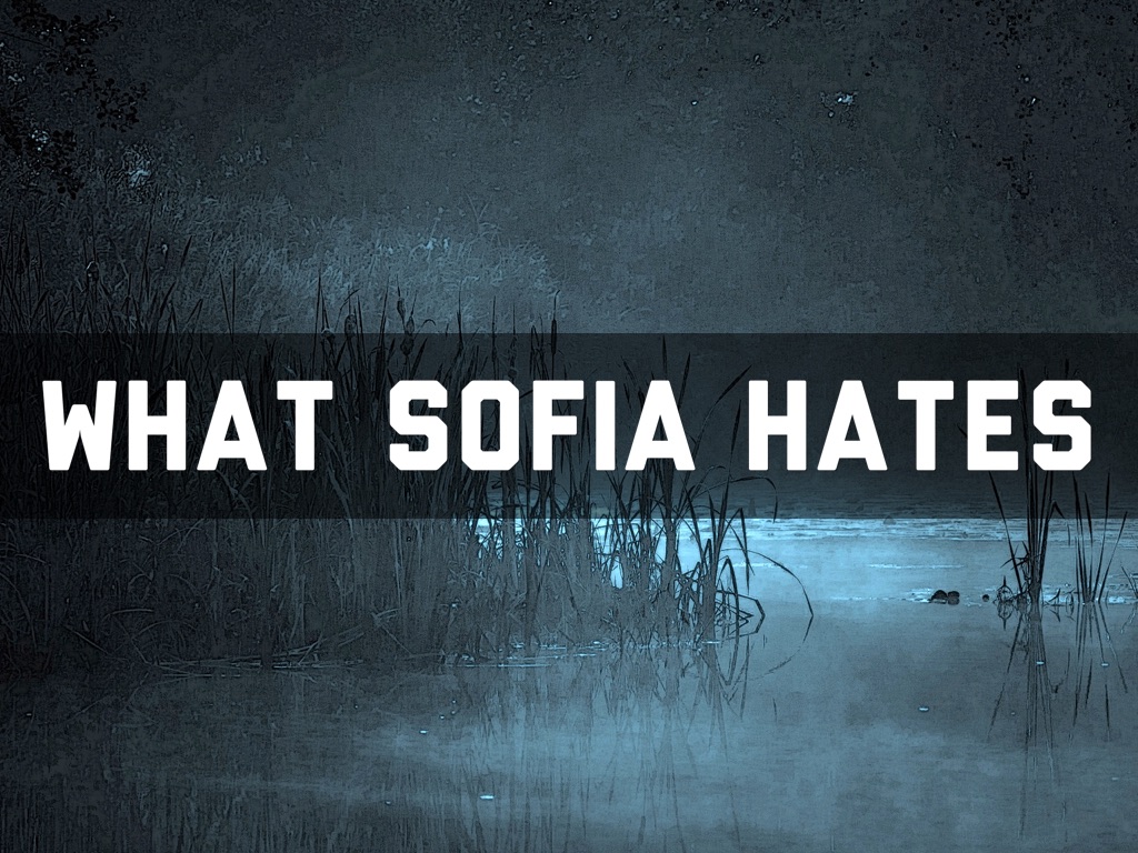 What Sofia Hates