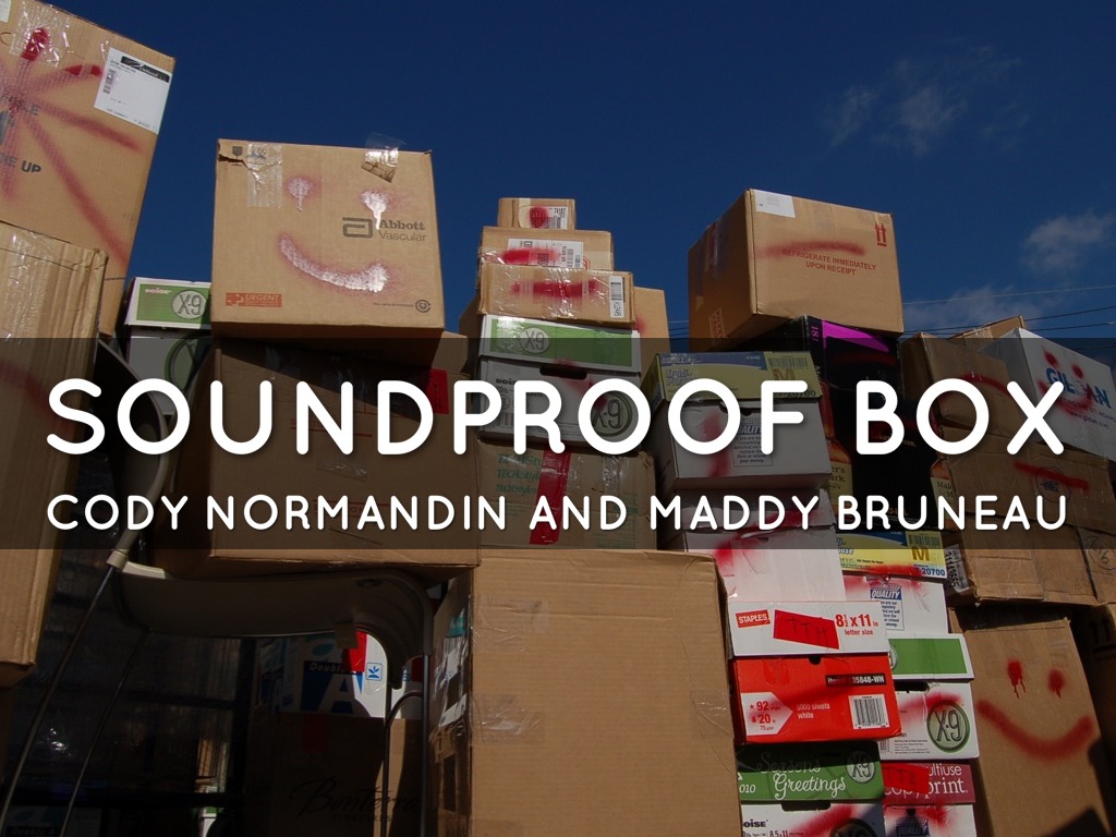 Soundproof Box