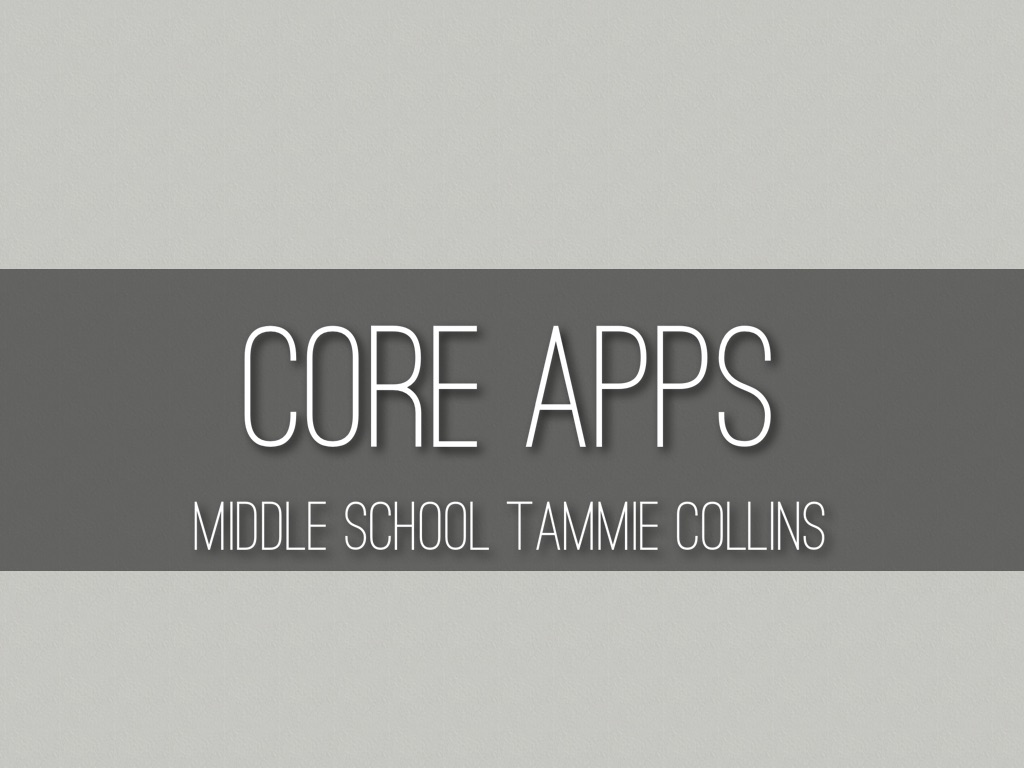 Core Apps