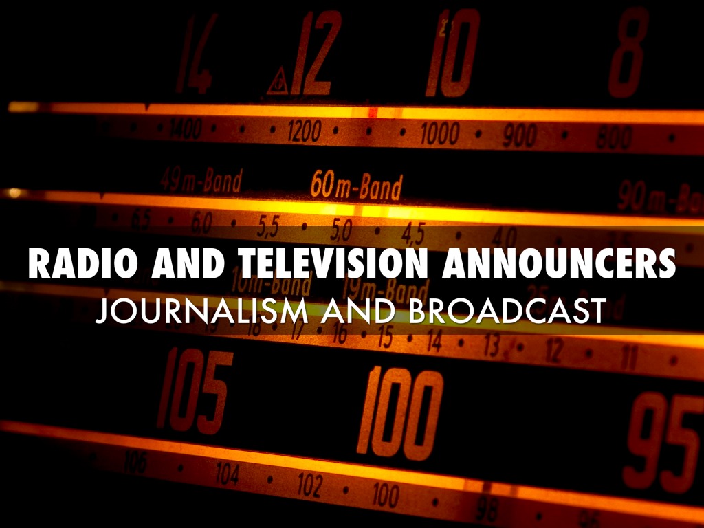 Radio And Television Announcers Bailee by Bailee Labs