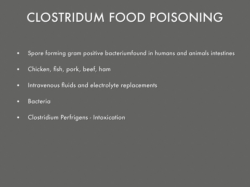 Food Illness Presentation