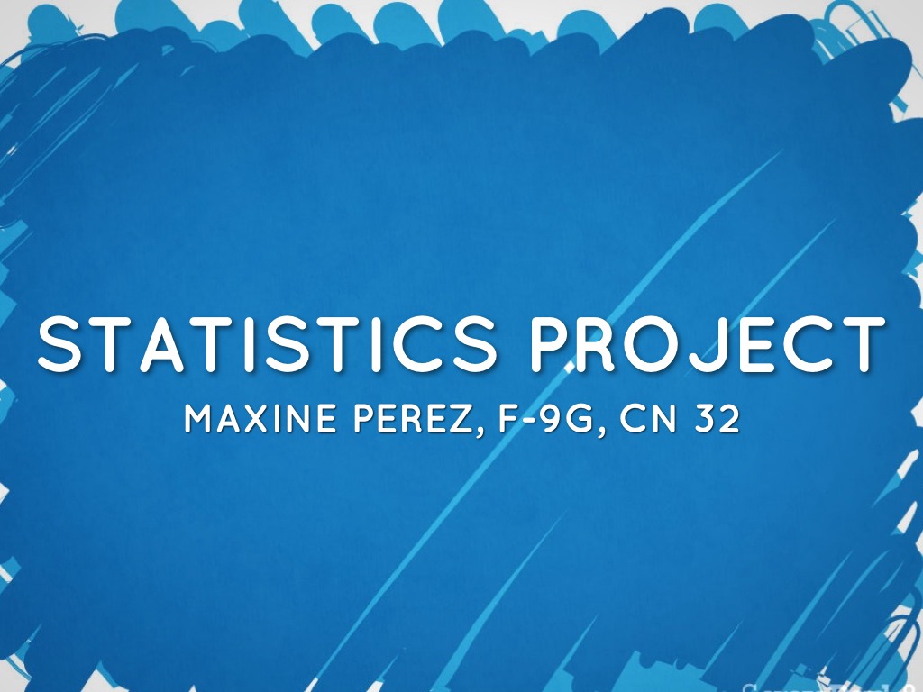 Stats Project