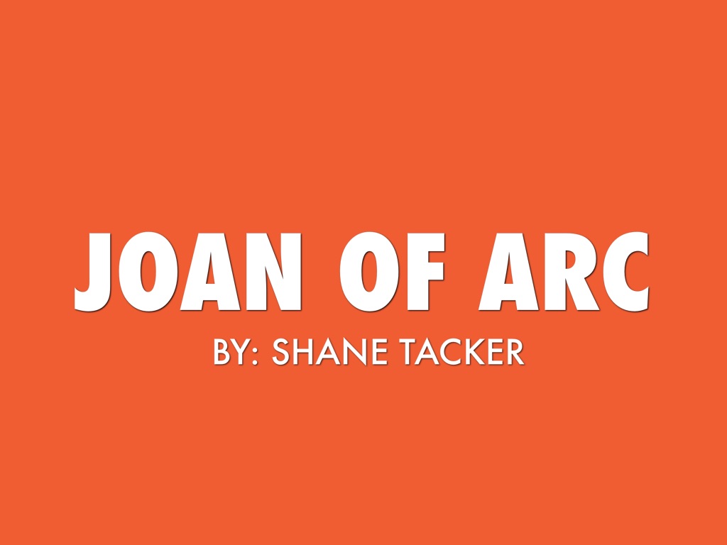 Joan Of Arc