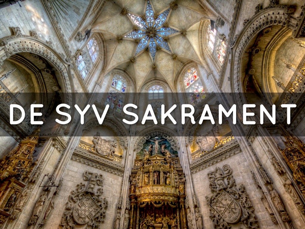 De Syv Sakrament by Christian Hagen Wiker