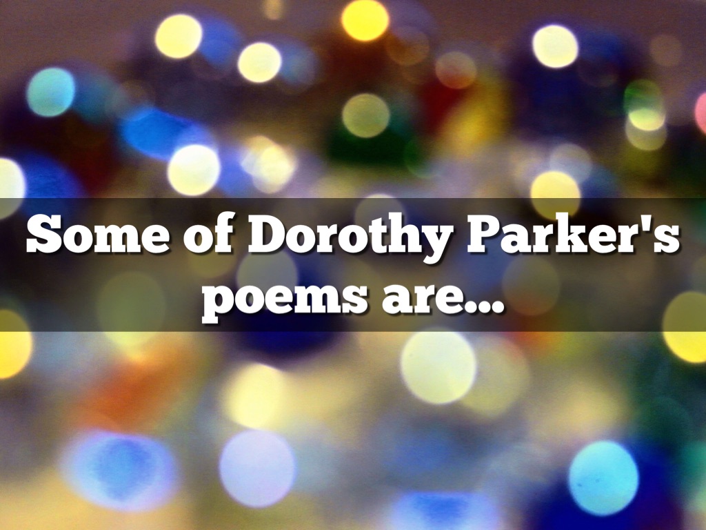 Poem Presentation By Esther Perez