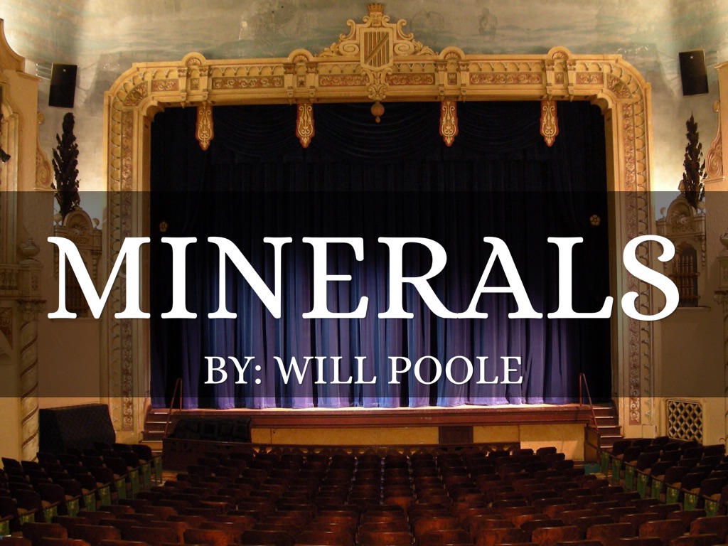Minerals