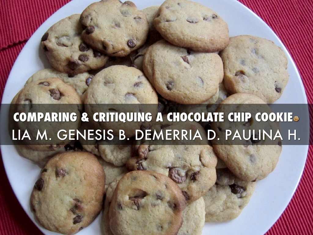 Comparing & Critiquing a Chocolate Chip Cookie🍪
