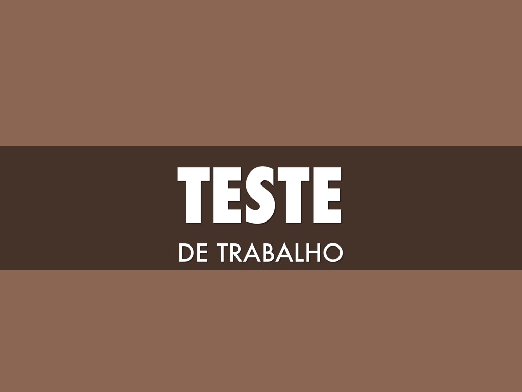 Teste