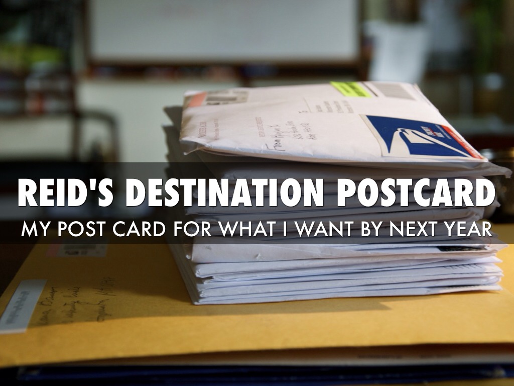 Destination Postcard by Reid McLain