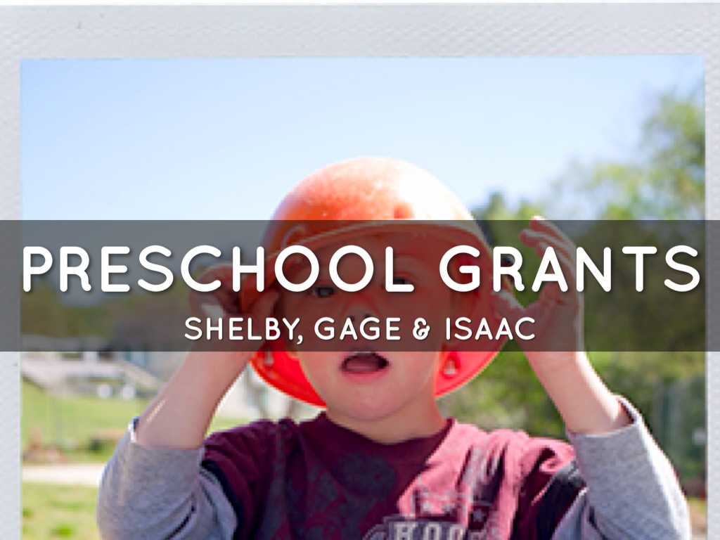 Preschool Grants by Shelby Ward