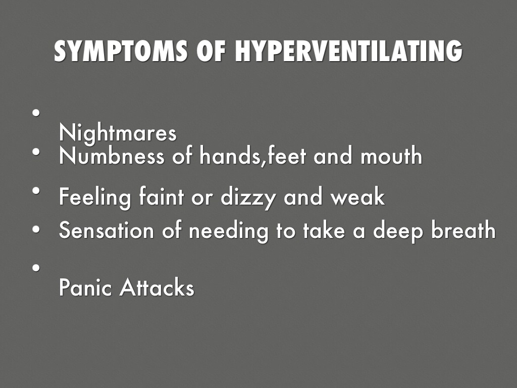 Hyperventilation 