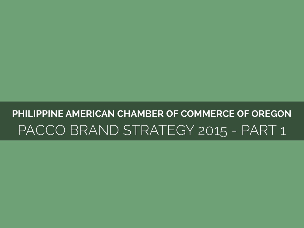 PACCO Brand Presentation Part 1