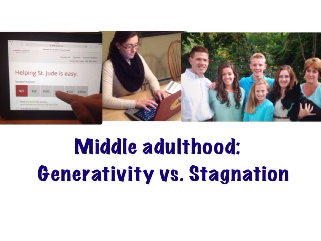middle adulthood generativity vs stagnation middle adulthood generativity vs stagnation