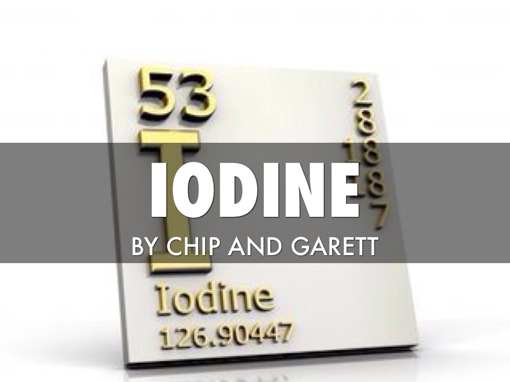 Iodine Garett Chip