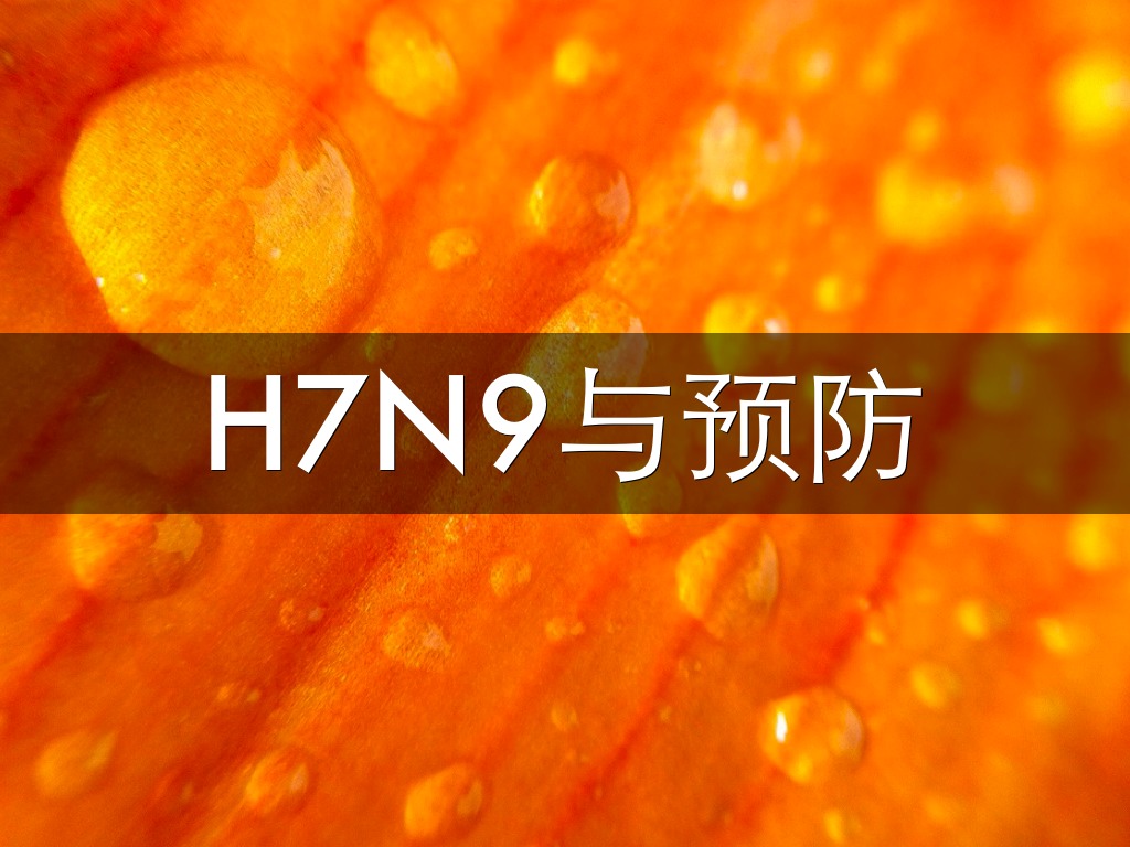 H7N9与预防