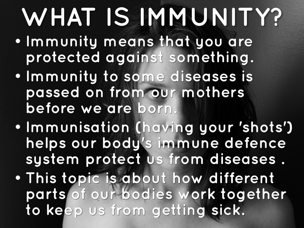 What Is Inmunity The Immune System