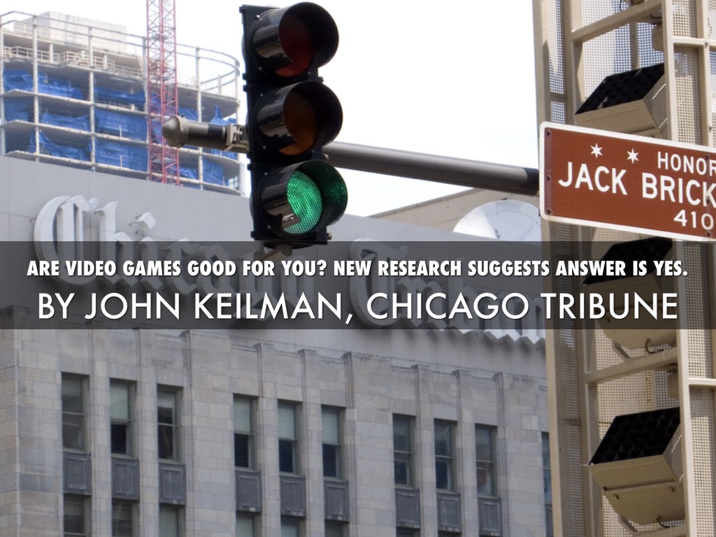 Copy of Are video games good for you? New research suggests answer is yes.