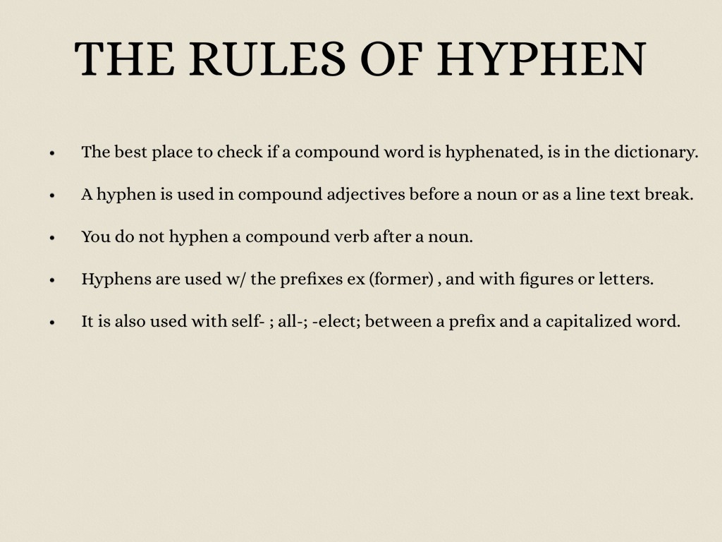 Hyphen By Valeriereazola