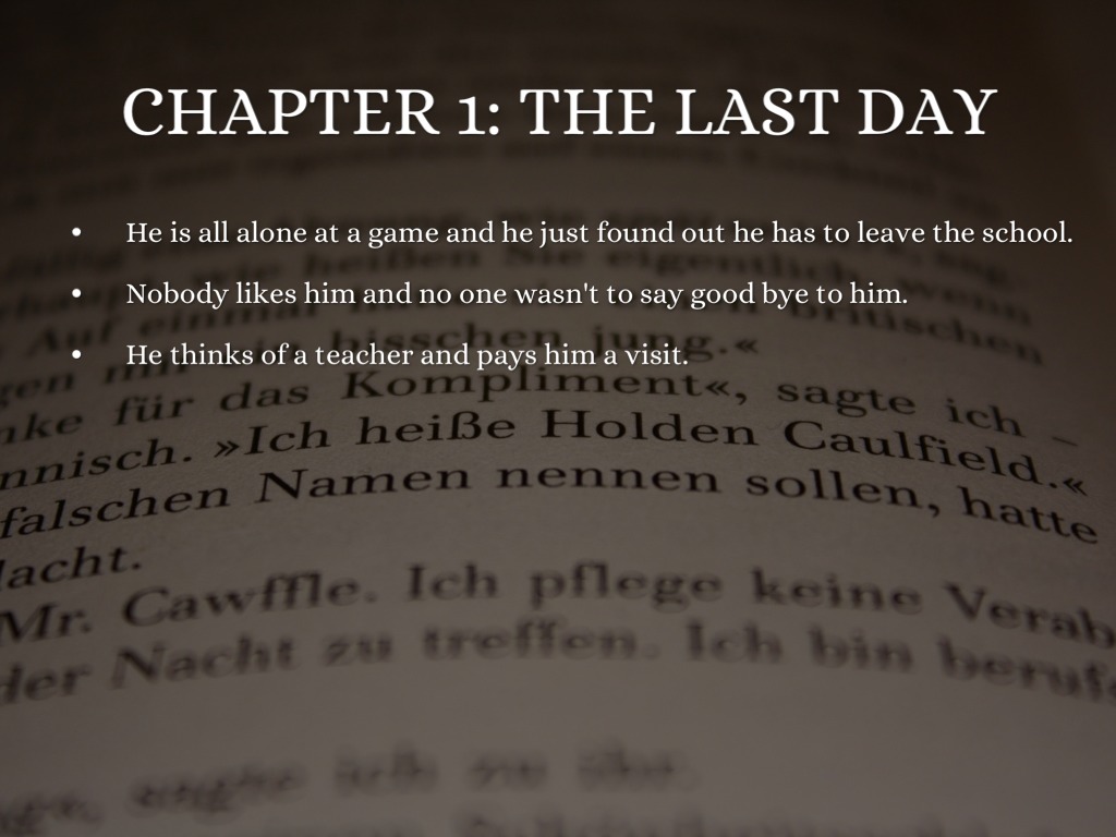 The Catcher In The Rye by Chris Combs