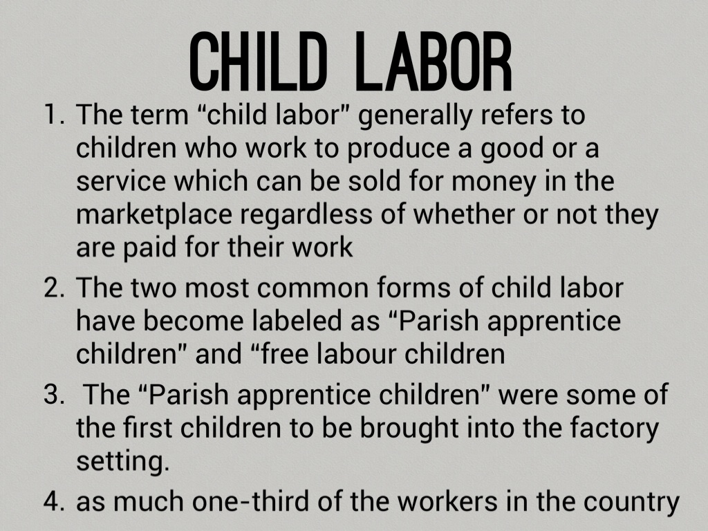 Child Labor 