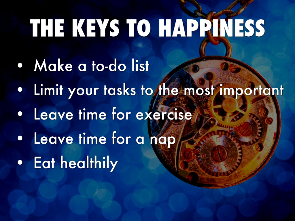 Keys To Happiness
